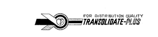 TP FOR DISTRIBUTION QUALITY TRANSOLIDATE-PLUS logo