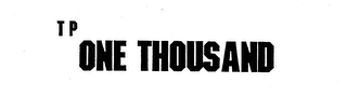 TP ONE THOUSAND logo