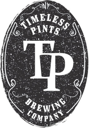 TP TIMELESS PINTS BREWING COMPANY logo