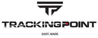 TP TRACKINGPOINT SHOT. MADE. logo