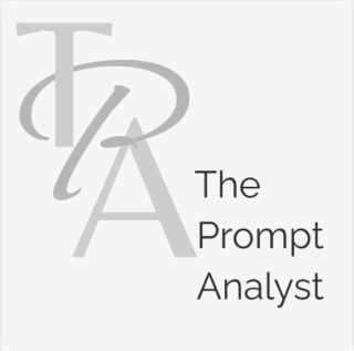 TPA THE PROMPT ANALYST logo