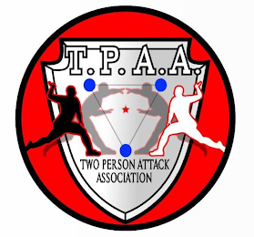 T.P.A.A. TWO PERSON ATTACK ASSOCIATION logo