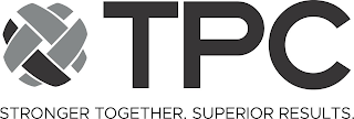 TPC STRONGER TOGETHER. SUPERIOR RESULTS. logo