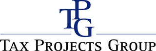 TPG TAX PROJECTS GROUP logo