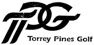 TPG TORREY PINES GOLF logo