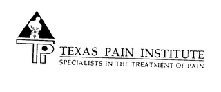 TPI TEXAS PAIN INSTITUTE SPECIALISTS IN THE TREATMENT OF PAIN logo
