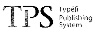 TPS - TYPÉFI PUBLISHING SYSTEM logo