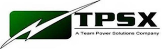 TPSX A TEAM POWER SOLUTIONS COMPANY logo
