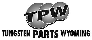 TPW TUNGSTEN PARTS WYOMING logo