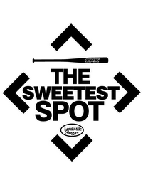 TPX THE SWEETEST SPOT LOUISVILLE SLUGGER logo