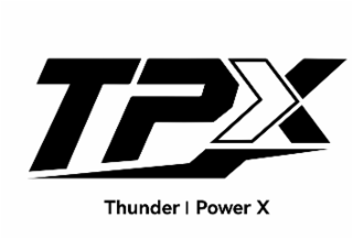TPX THUNDER | POWER X logo