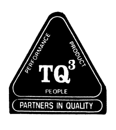 TQ 3 PERFORMANCE PRODUCT PEOPLE PARTNERS IN QUALITY logo