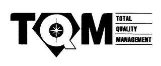 TQM TOTAL QUALITY MANAGEMENT logo