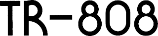 TR-808 logo