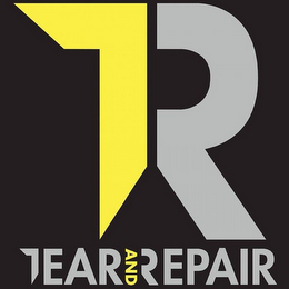 TR TEAR AND REPAIR logo