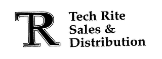 TR TECH RITE SALES & DISTRIBUTION logo