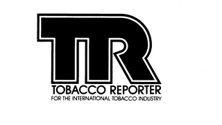TR TOBACCO REPORTER FOR THE INTERNATIONAL TOBACCO INDUSTRY logo
