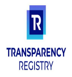 TR TRANSPARENCY REGISTRY logo