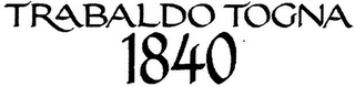 TRABALDO TOGNA 1840 logo