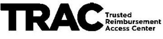 TRAC TRUSTED REIMBURSEMENT ACCESS CENTER logo