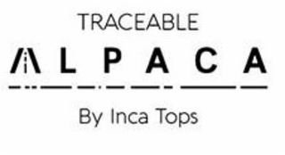 TRACEABLE ALPACA BY INCA TOPS logo