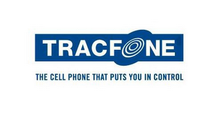 TRACFONE THE CELL PHONE THAT PUTS YOU IN CONTROL logo
