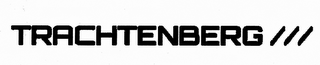 TRACHTENBERG /// logo