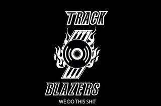 TRACK BLAZERS WE DO THIS SHIT logo
