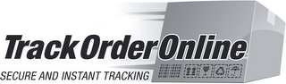 TRACK ORDER ONLINE SECURE AND INSTANT TRACKING logo