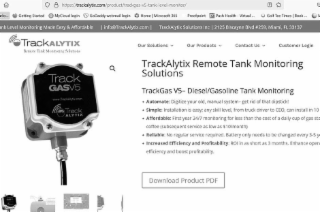 TRACKALYTIX REMOTE TANK MONITORING SOLUTIONS logo