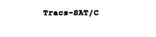 TRACS-SAT/C logo