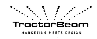 TRACTOR BEAM MARKETING MEETS DESIGN logo