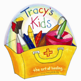 TRACY'S KIDS THE ART OF HEALING...WWW.TRACYSKIDS.ORG logo