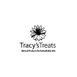 TRACY'S TREATS NATURAL PRODUCTS FOR REMARKABLE SKIN logo