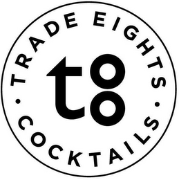 · TRADE EIGHTS · COCKTAILS T8 logo