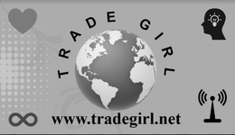 TRADE GIRL WWW.TRADEGIRL.NET logo