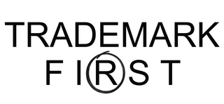 TRADEMARK F I R S T logo