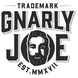 TRADEMARK GNARLY JOE EST. MMXVII logo