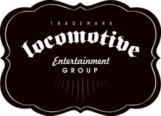 TRADEMARK LOCOMOTIVE ENTERTAINMENT GROUP logo