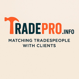 TRADEPRO.INFO MATCHING TRADESPEOPLE WITH CLIENTS logo