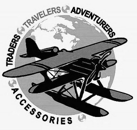 TRADERS TRAVELERS ADVENTURERS ACCESSORIES logo