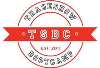 TRADESHOW BOOTCAMP · TSBC · EST.2001 logo