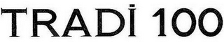 TRADI 100 logo