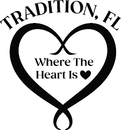 TRADITION, FL WHERE THE HEART IS logo