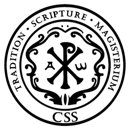 TRADITION · SCRIPTURE · MAGISTERIUM CSS logo