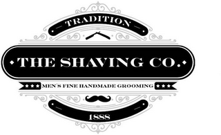 TRADITION THE SHAVING CO. MEN'S FINE HANDMADE GROOMING 1888 logo