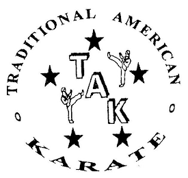 TRADITIONAL AMERICAN KARATE TAK logo
