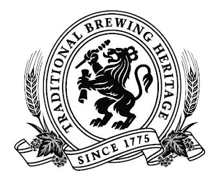 TRADITIONAL BREWING HERITAGE SINCE 1775 logo