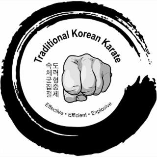 TRADITIONAL KOREAN KARATE EFFECITVE • EFFICIENT • EXPLOSIVE logo