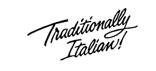 TRADITIONALLY ITALIAN! logo